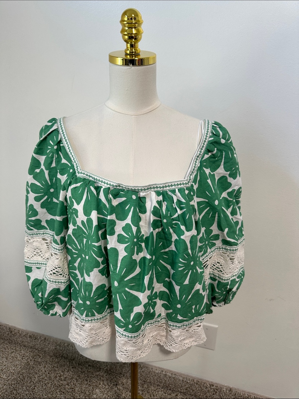 🌴 NWT Rachel Zoe Linen Blend Blouse